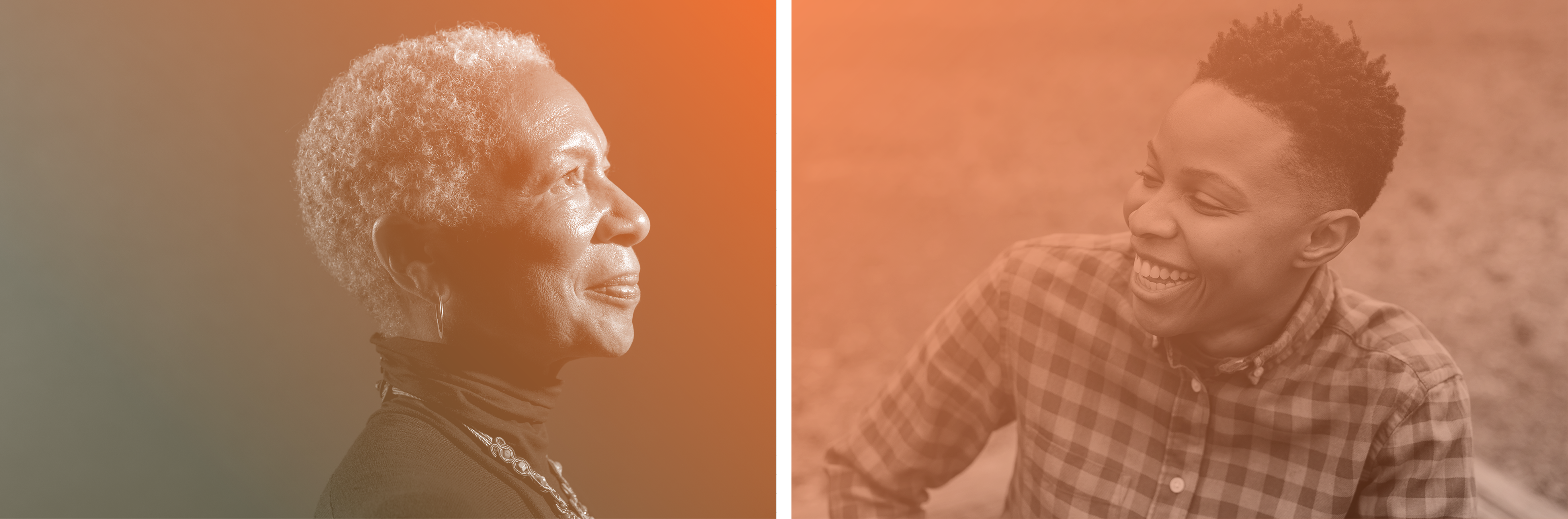 Angela Glover Blackwell with Prentis Hemphill